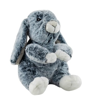 Home Variedades Coelho Cinza Sentado 20cm - Pelúcia 4 Home Variedades Coelho Cinza Sentado 20cm - Pelúcia 4