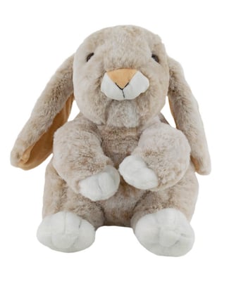 Home Variedades Coelho Bege Sentado 20cm - Pelúcia 1 Home Variedades Coelho Bege Sentado 20cm - Pelúcia 1