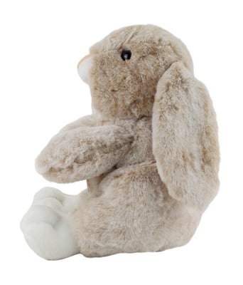 Home Variedades Coelho Bege Sentado 20cm - Pelúcia 2 Home Variedades Coelho Bege Sentado 20cm - Pelúcia 2