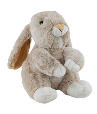 Home Variedades Coelho Bege Sentado 20cm - Pelúcia 4 Home Variedades Coelho Bege Sentado 20cm - Pelúcia 4