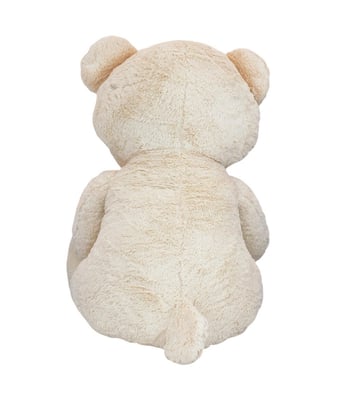 Home Variedades  Urso Branco Coração Te Amo 90cm - Pelúcia  3