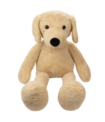 Home Variedades  Cachorro Bege 23cm - Pelúcia  1