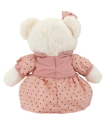 Home Variedades  Urso Vestido Rosa Bolinhas 40cm - Pelúcia  3