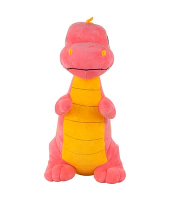 Home Variedades  Dinossauro Rosa 44cm - Pelúcia  4