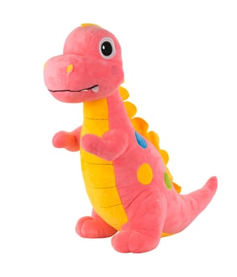 Home Variedades  Dinossauro Rosa 44cm - Pelúcia  1