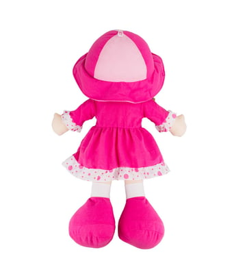 Home Variedades  Boneca Chapéu Vestido Pink Coração 50cm  2