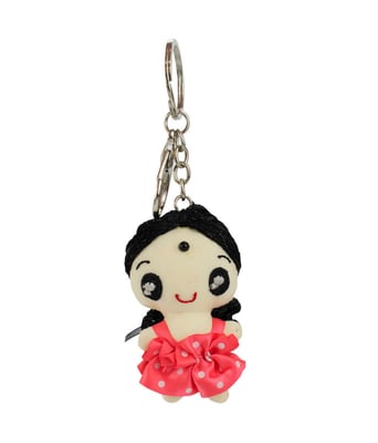Home Variedades Chaveiro Boneca Vestido Rosa 7cm 1 Home Variedades Chaveiro Boneca Vestido Rosa 7cm 1