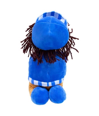 Home Variedades  Boneco Boné Azul Rezando Pai Nosso 24cm  3