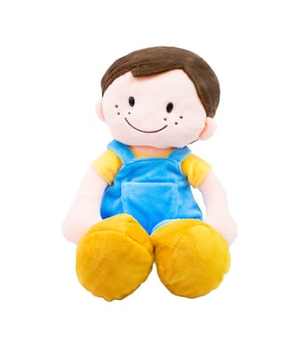 Home Variedades Boneco Sorridente Roupa Azul 44cm 1 Home Variedades Boneco Sorridente Roupa Azul 44cm 1