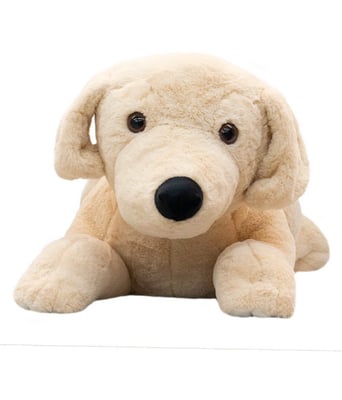 Home Variedades Cachorro Bege Deitado 100cm 1 Home Variedades Cachorro Bege Deitado 100cm 1