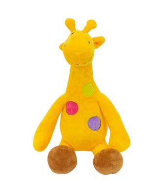 Home Variedades Girafa Amarela Pintas Coloridas 29cm 1 Home Variedades Girafa Amarela Pintas Coloridas 29cm 1