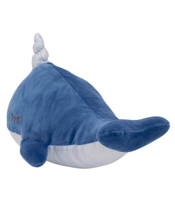Home Variedades Baleia Narval Azul Chifre 38cm - Pelúcia 4 Home Variedades Baleia Narval Azul Chifre 38cm - Pelúcia 4