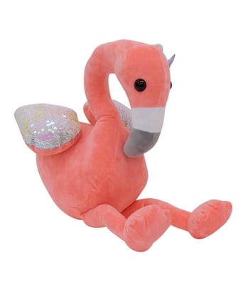 Home Variedades Flamingo Rosa Asas Lantejoulas 32cm - Pelúcia 3 Home Variedades Flamingo Rosa Asas Lantejoulas 32cm - Pelúcia 3
