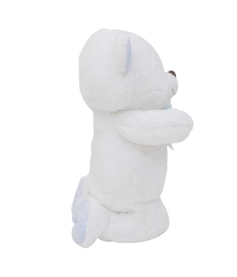 Home Variedades  Urso Laço Azul Rezando Pai Nosso 28cm  3