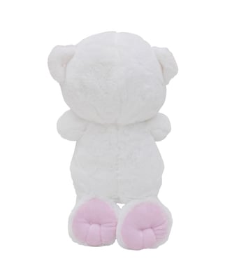 Home Variedades  Urso Laço Rosa Rezando Pai Nosso   4