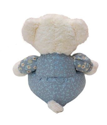 Home Variedades Urso Pijama Florido 32cm - Pelúcia 3 Home Variedades Urso Pijama Florido 32cm - Pelúcia 3