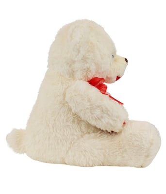 Home Variedades  Urso Branco Coração Te Amo 50cm - Pelúcia  3