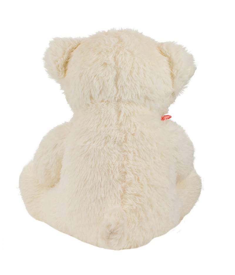 Urso Branco Coração Te Amo 50cm - Pelúcia