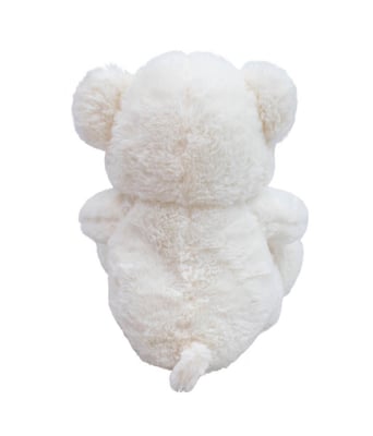 Home Variedades  Urso Branco Coração Te Amo 28cm - Pelúcia  1