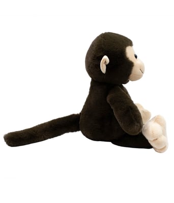 Home Variedades  Macaco Marrom Cauda Longa 31cm - Pelúcia  2