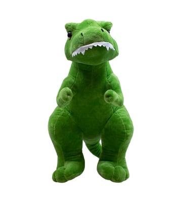 Home Variedades  Dinossauro Tiranossauro Rex Verde 35cm   1