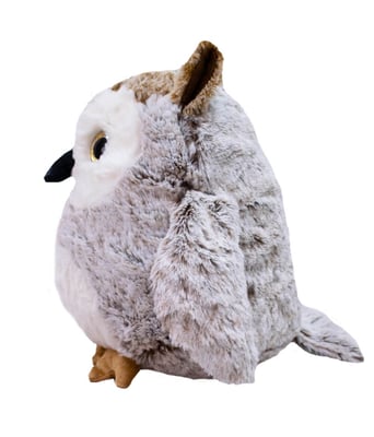 Home Variedades  Coruja Olhos Amarelos 26cm - Pelúcia  3