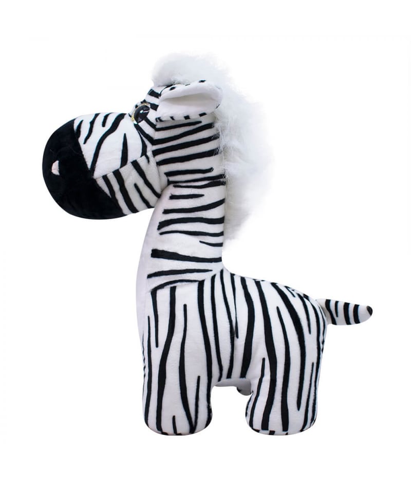 Zebra Focinho Comprido 23cm - Pelúcia