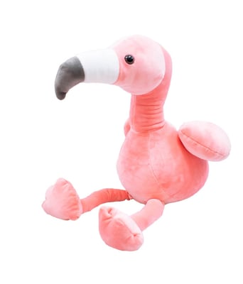 Home Variedades  Flamingo Rosa 34cm - Pelúcia  1