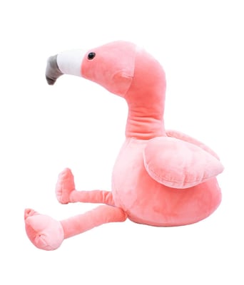 Home Variedades  Flamingo Rosa 25cm - Pelúcia  2