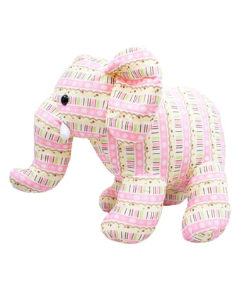 Home Variedades  Elefante Rosa Em Pé 34cm - Pelúcia  2