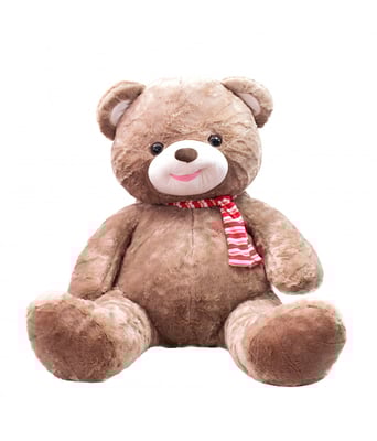 Home Variedades Urso Marrom Laço 77cm - Pelúcia 1 Home Variedades Urso Marrom Laço 77cm - Pelúcia 1