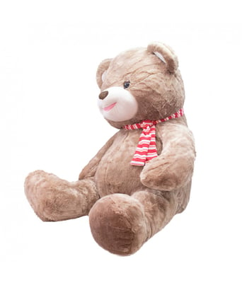 Home Variedades  Urso Marrom Laço 77cm - Pelúcia  2