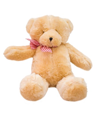 Home Variedades Urso Marrom Laço 43cm - Pelúcia 1 Home Variedades Urso Marrom Laço 43cm - Pelúcia 1