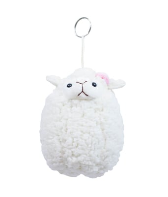 Home Variedades Chaveiro Ovelha Branca 15cm - Pelúcia 1 Home Variedades Chaveiro Ovelha Branca 15cm - Pelúcia 1