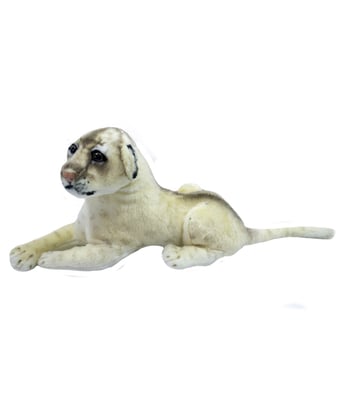 Home Variedades Leão Deitado Realista 34cm - Pelúcia 3 Home Variedades Leão Deitado Realista 34cm - Pelúcia 3