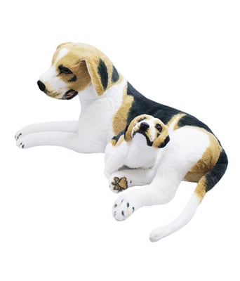 Home Variedades Cachorro Mãe E Filhote Realista 73cm 2 Home Variedades Cachorro Mãe E Filhote Realista 73cm 2