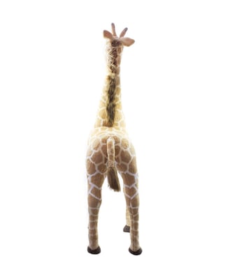 Tudo em Caixa  Girafa Realista Em Pé 121cm - Pelúcia  4