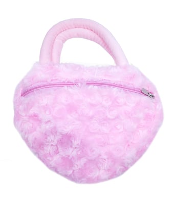 Home Variedades Bolsa Pelúcia Cachorro Poodle Rosa 25X22cm 2 Home Variedades Bolsa Pelúcia Cachorro Poodle Rosa 25X22cm 2