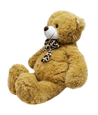 Home Variedades  Urso Marrom Com Laço 35cm - Pelúcia  2