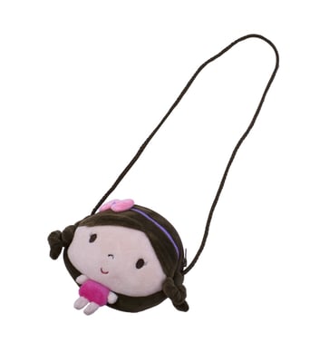 Home Variedades Bolsa Boneca Laço Rosa 15cm 2 Home Variedades Bolsa Boneca Laço Rosa 15cm 2