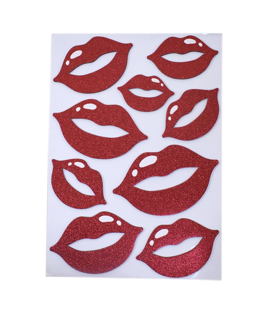 Adesivos Decorativos Beijos - Adesivo