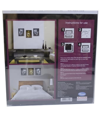 Home Variedades Jg Com 3 Adesivos Quadro Buda 4 Home Variedades Jg Com 3 Adesivos Quadro Buda 4