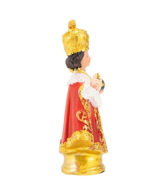 Home Variedades Menino Jesus De Praga 8cm - Enfeite Resina 4 Home Variedades Menino Jesus De Praga 8cm - Enfeite Resina 4