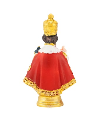 Home Variedades Menino Jesus De Praga 8cm - Enfeite Resina 5 Home Variedades Menino Jesus De Praga 8cm - Enfeite Resina 5