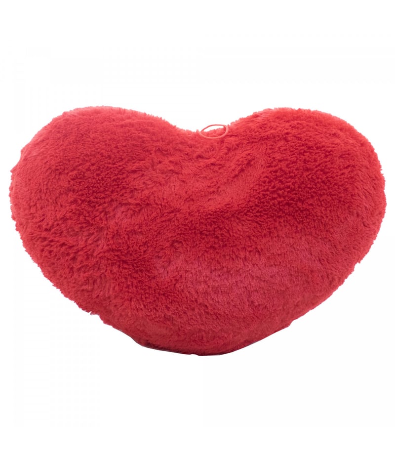 Almofada Coração Amor Vermelho 40x15x50cm
