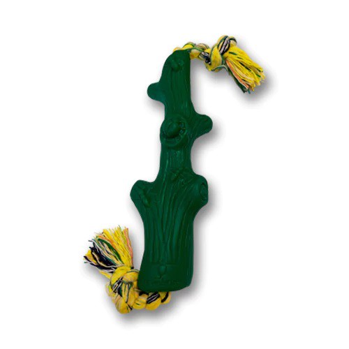Kit 02 Brinquedos Graveto Galho Com Corda 100% algodão Pet