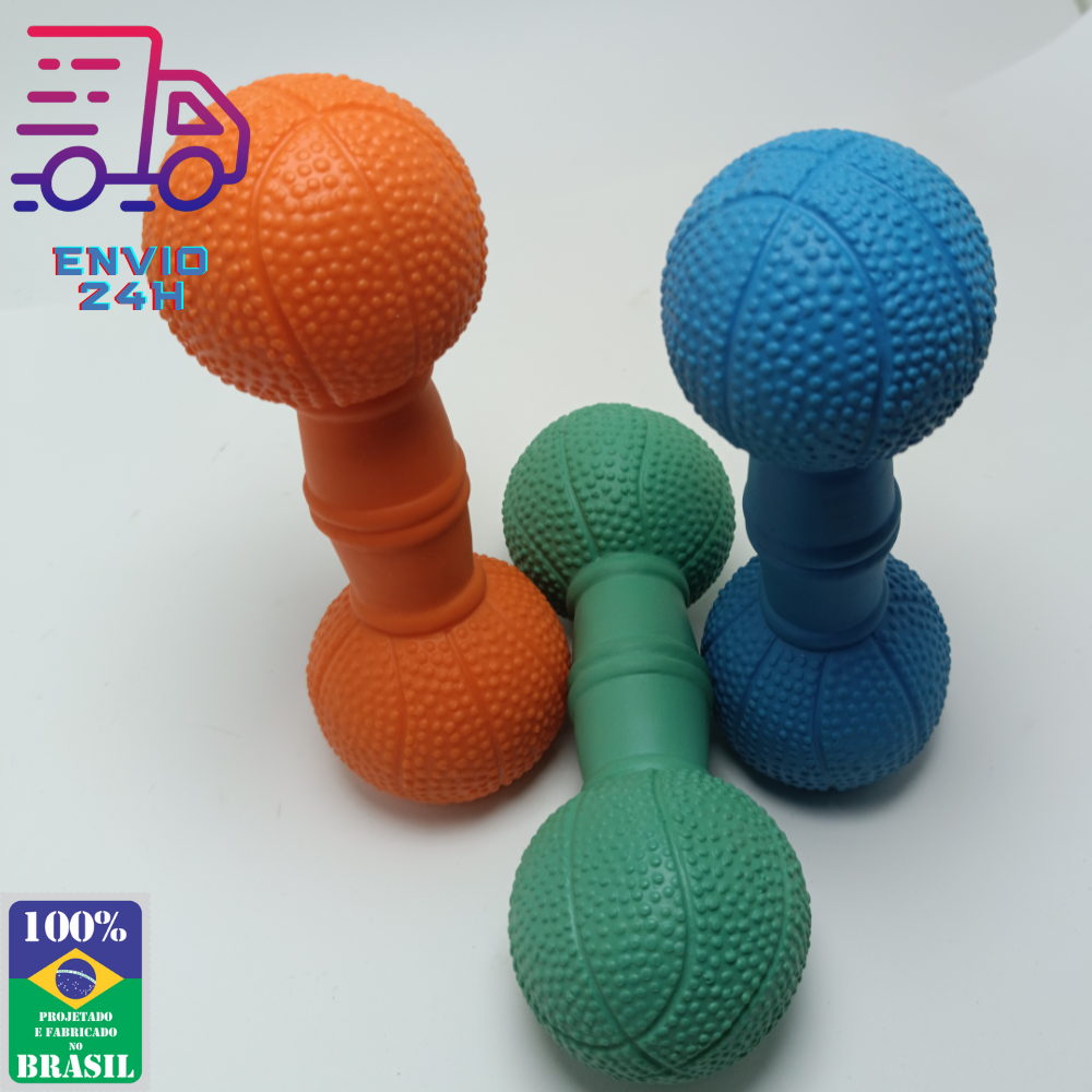 Brinquedo Cachorro Mordedor Halteres Para Adestramento Pet