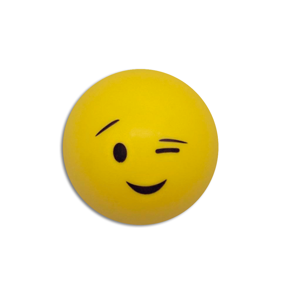 Brinquedo Mordedor Para Cachorro Pet Bolinhas Divertidas Emoji Lisa