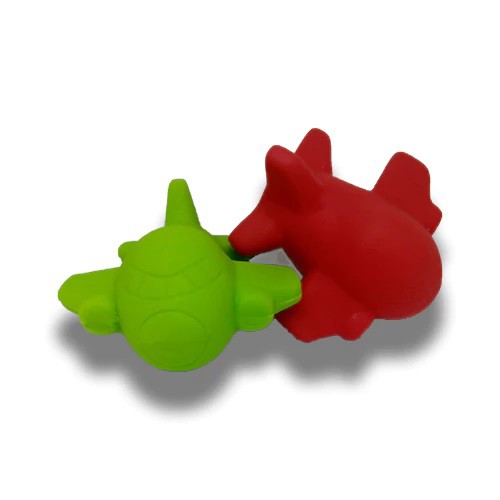 Kit 02 Brinquedos Avião Mordedor Pet Cachorro Adestramento