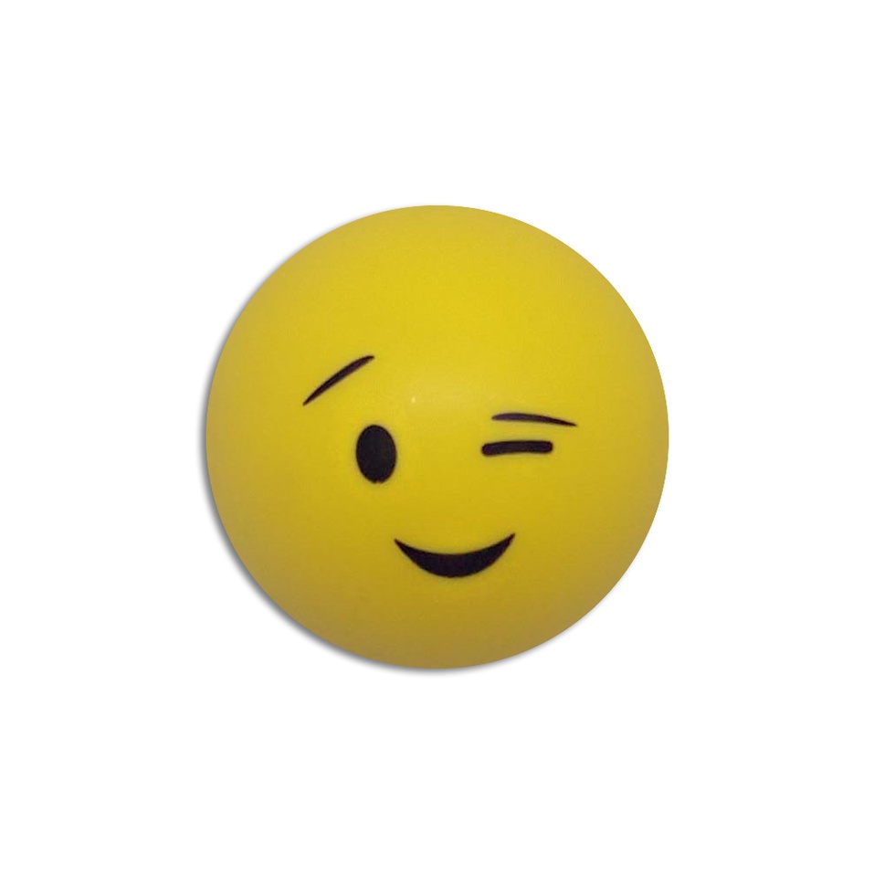 Brinquedo Mordedor Para Cachorro Pet Bolinhas Divertidas Emoji Lisa